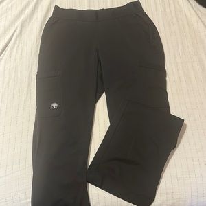 HH WORKS by Healing Hands Black Scrub Set